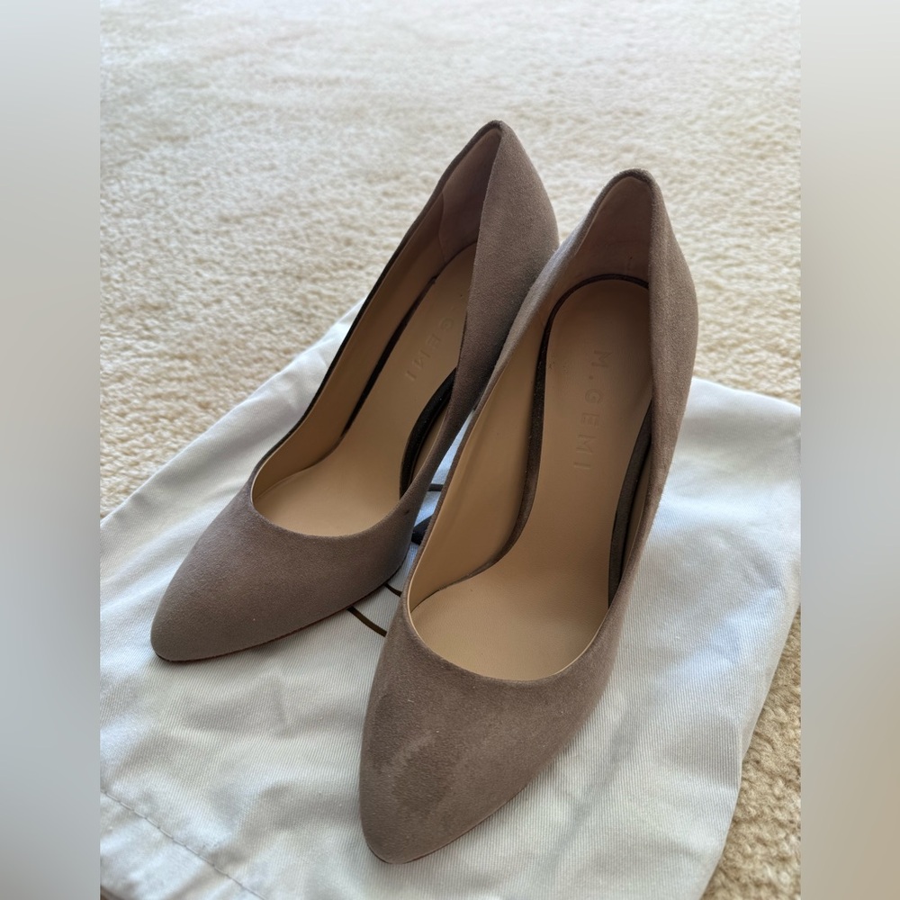 M. Gemi Elegant Brown Heels